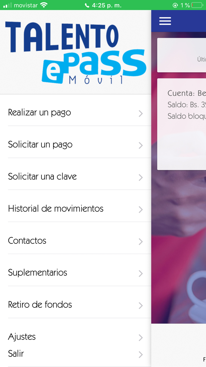 Talento e-Pass Móvil