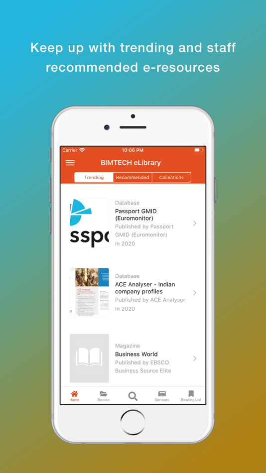 #2. BIMTECH eLibrary (iOS) 由: Refread Solutions Private Limited