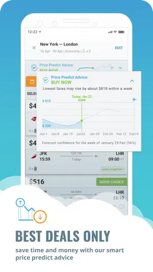 Fareboom Discount Flights screenshot 1