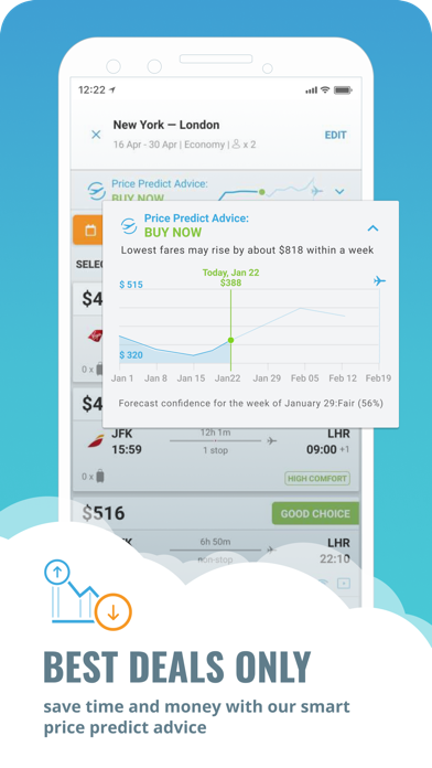 Fareboom Discount Flights Screenshot