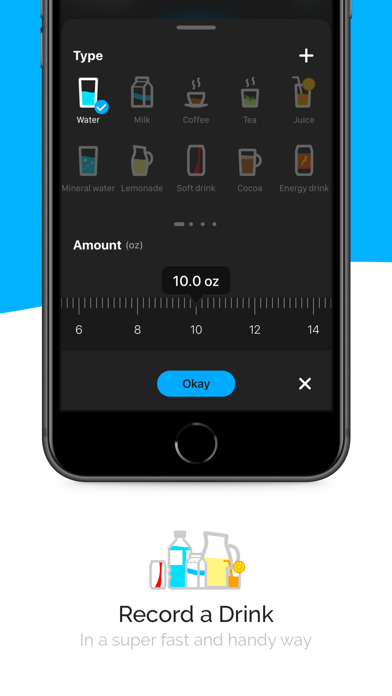 Drink Water Tracker - GoWaterのおすすめ画像2