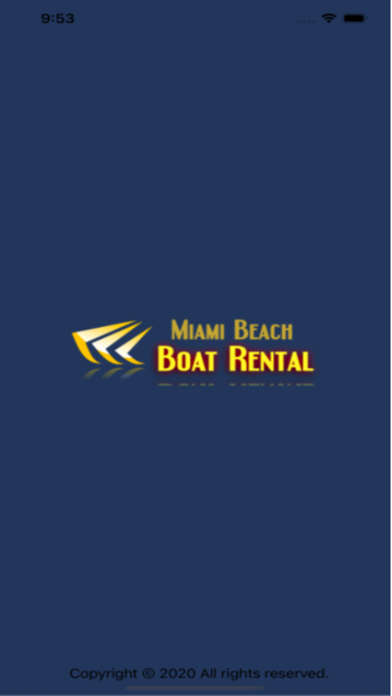 Miami Boat Rental Screenshot