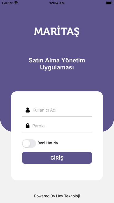 Kurumsal Satın Alma Screenshot