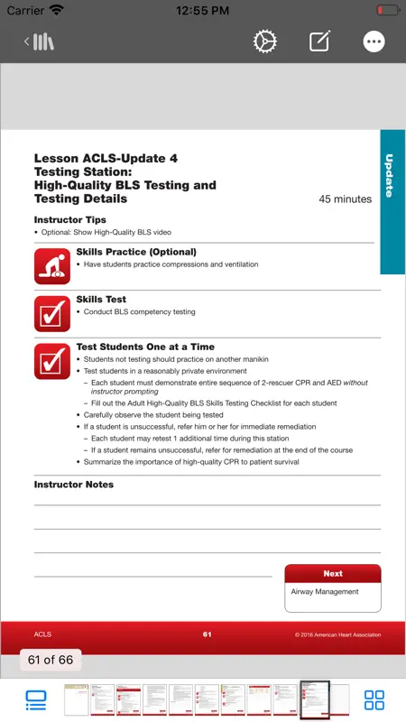 AHA eReader screenshot 5 of 7