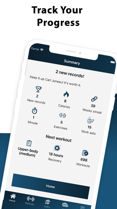 Dr. Muscle AI Personal Trainer Screenshot