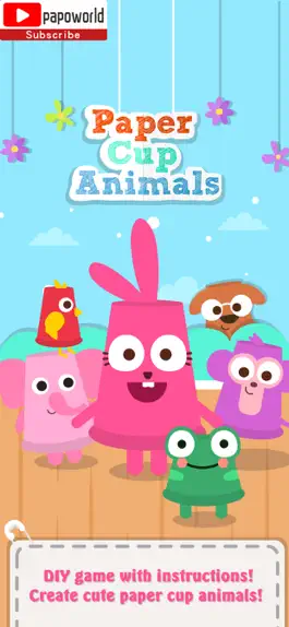 Game screenshot Paper Cup Animals mod apk