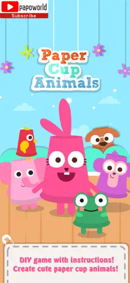 Game screenshot Paper Cup Animals mod apk