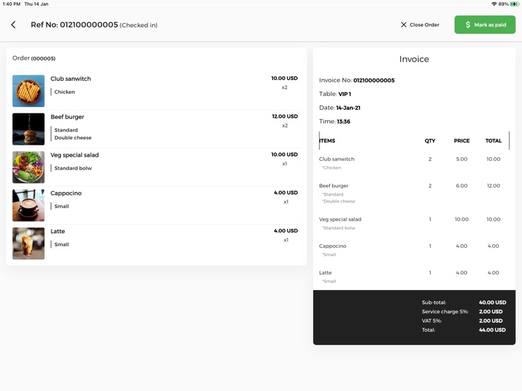 Xenorder Restaurant screenshot-5