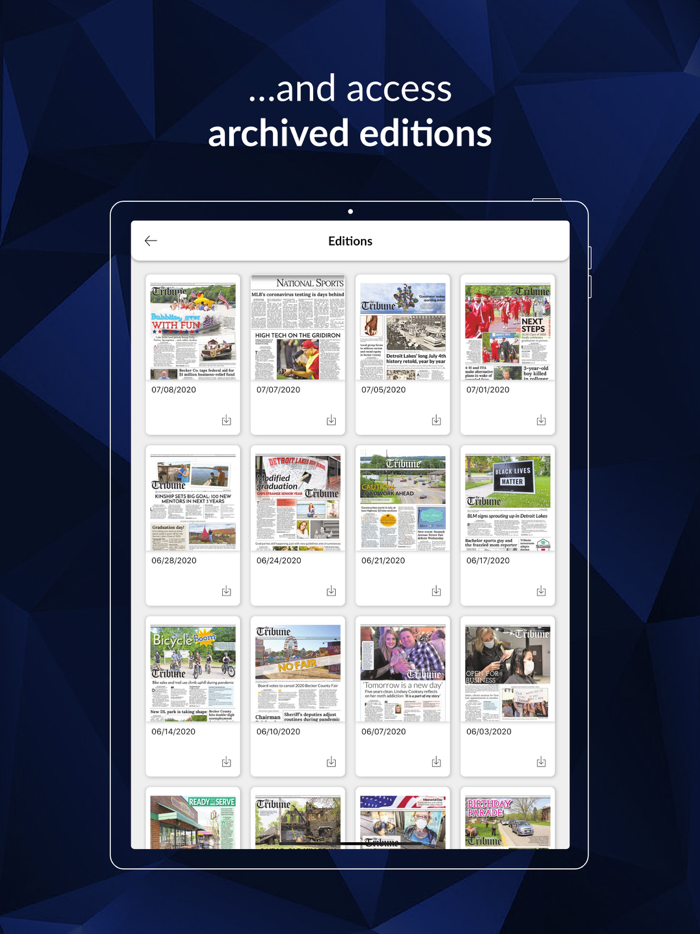Detroit Lakes Tribune E-paper