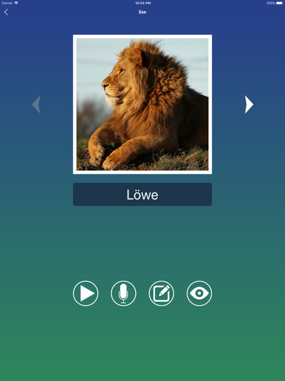 Screenshot #6 pour Flashcards de mots allemands