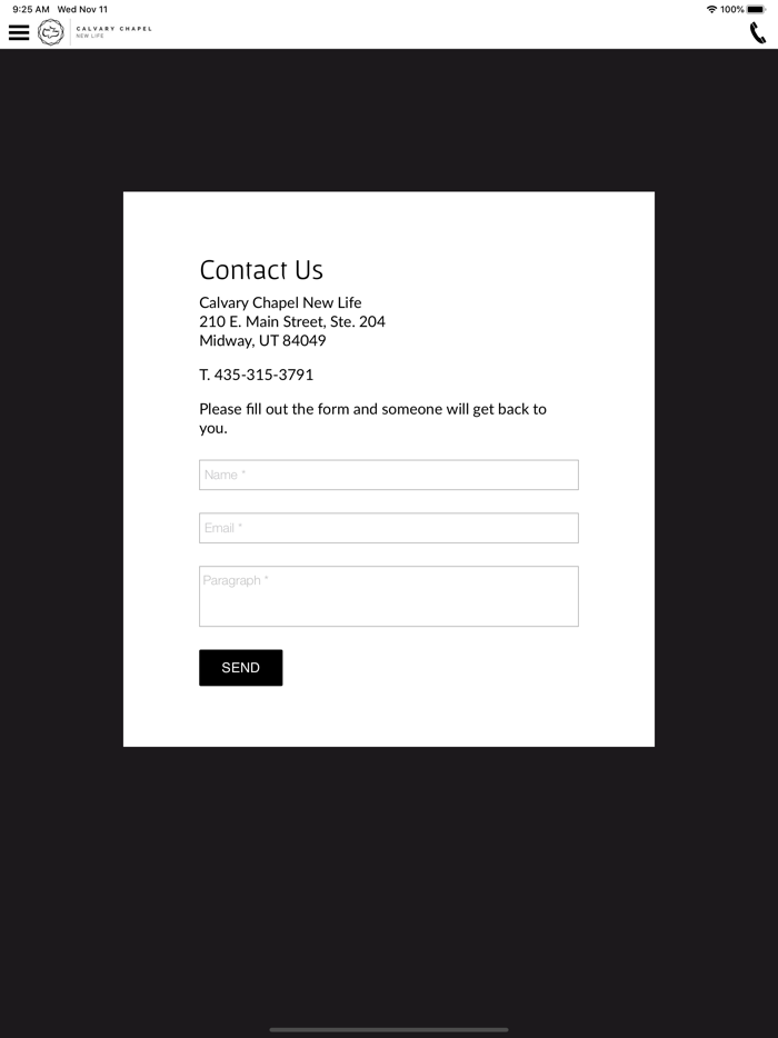 Calvary Chapel New Life