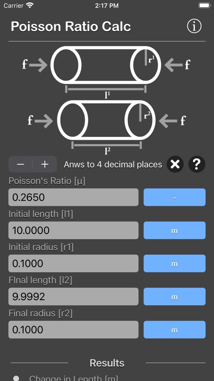 Poisson Ratio Calculator