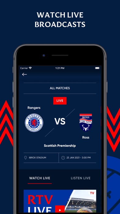 Rangers TV Screenshot