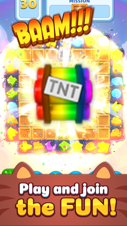 #3. Meow Cat: Match 3 Puzzle (iOS) Podle: NSTAGE Inc.