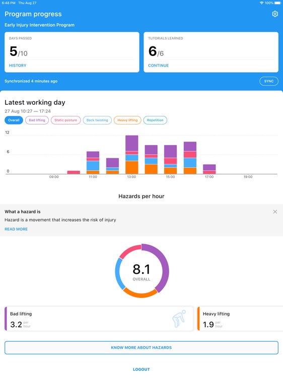 SoterCoach Shared Tablet