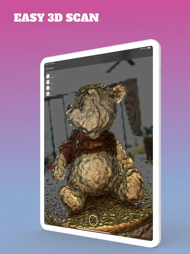 App screenshot for 3D Scanner App