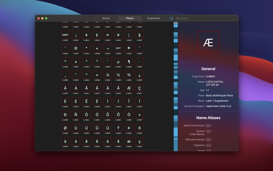 #2. Cicero: A Unicode® Tool (macOS) 作者: Yan Li