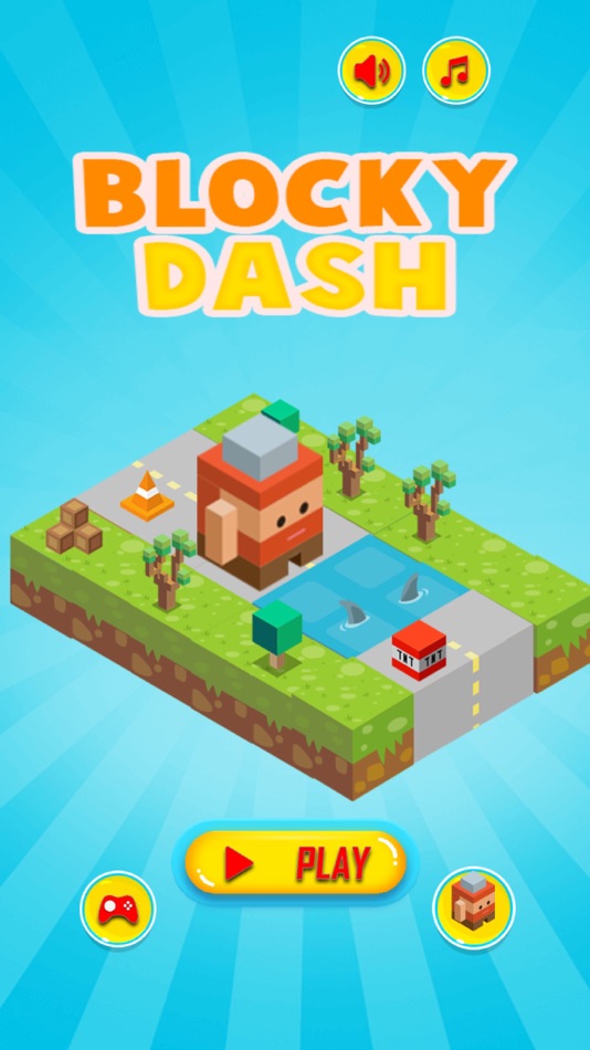 #1. New Blocky Dash (iOS) 由: Mitchell D Eason