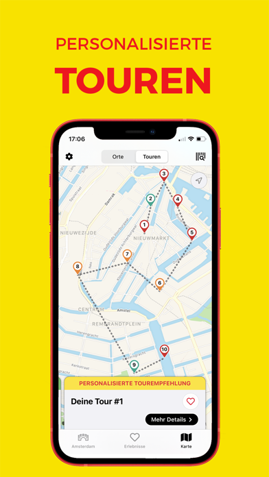 Reiseplaner Amsterdam Screenshot
