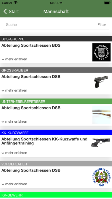 Schützenverein Buchholz 1901 Screenshot