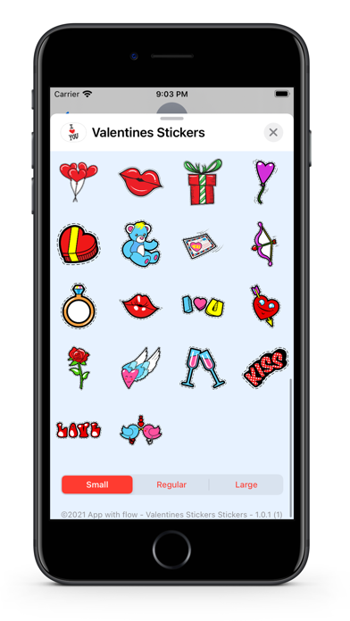 Valentines - GIFs & Stickers Screenshot