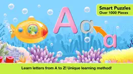 alphabet aquarium letter games iphone screenshot 1