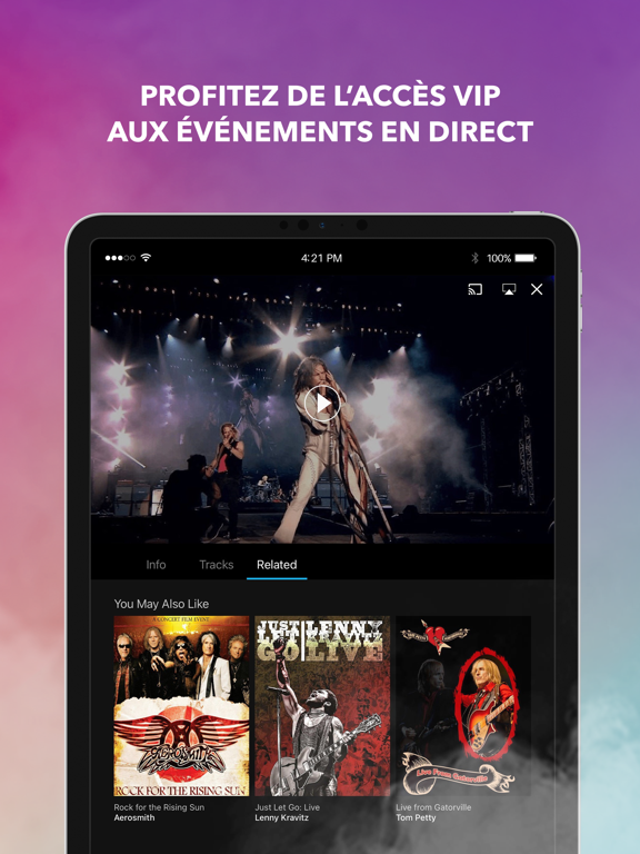 Screenshot #6 pour Qello Concerts et Musique