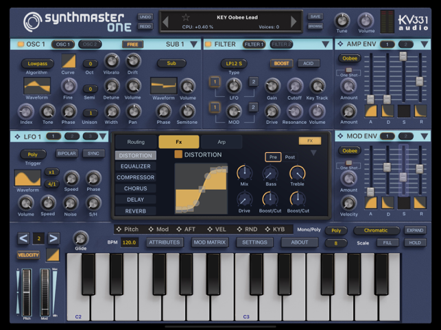SynthMaster لقطة شاشة واحدة