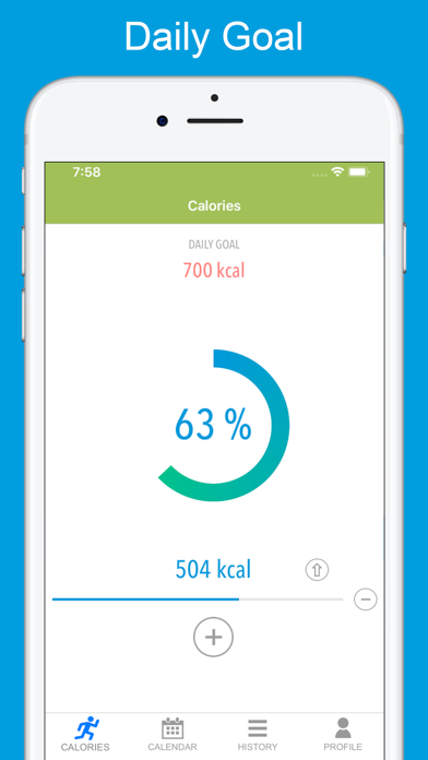 Calories Sport & Activity Screenshot