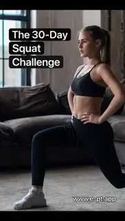 the 30-day squat challenge iphone screenshot 1