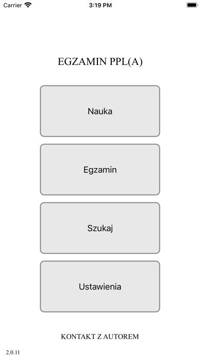 Screenshot #1 pour Egzamin ULC PPL(A)