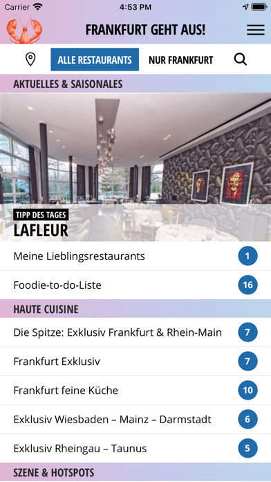 How to cancel & delete GEHT AUS! – Restaurantführer from iphone & ipad 2