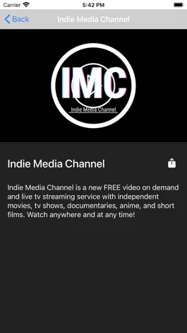 Game screenshot Indie Media Channel apk