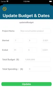 How to cancel & delete project budget management 4