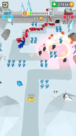 Game screenshot Tiny Battle - Merge Troops! mod apk
