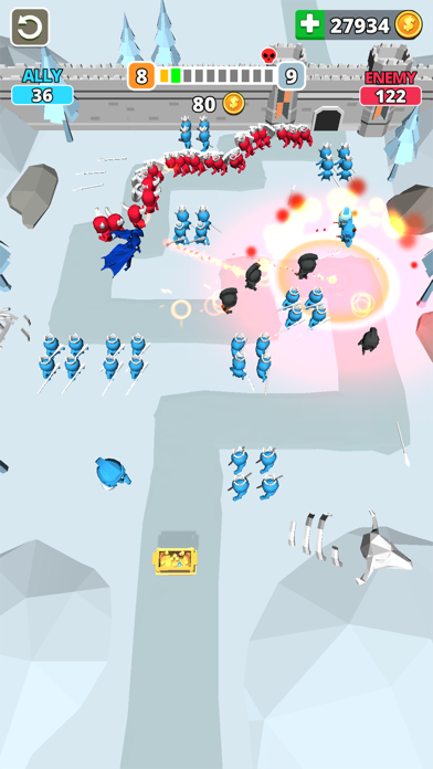 Tiny Battle - Merge Troops! Screenshot