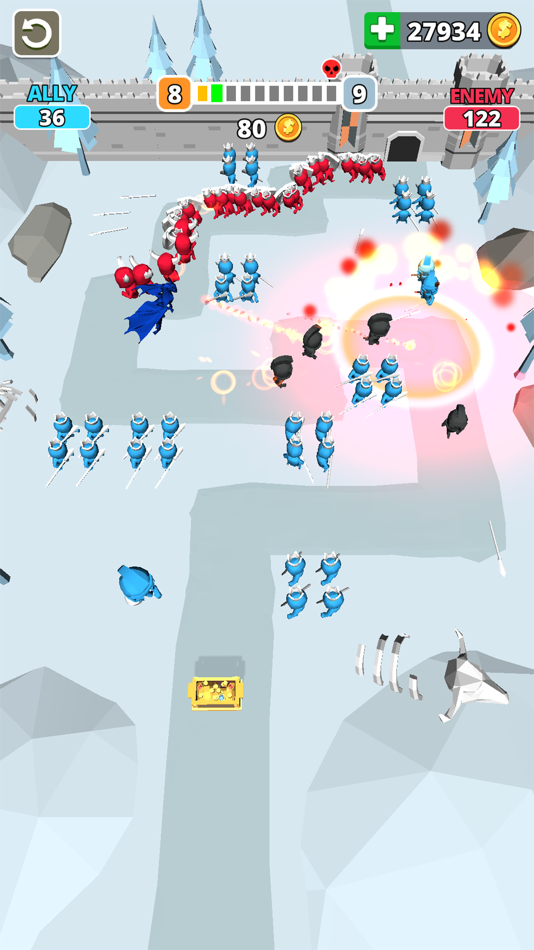 #1. Tiny Battle - Merge Troops! (iOS) Podle: IEC GAMES AUSTRALIA PTY LTD
