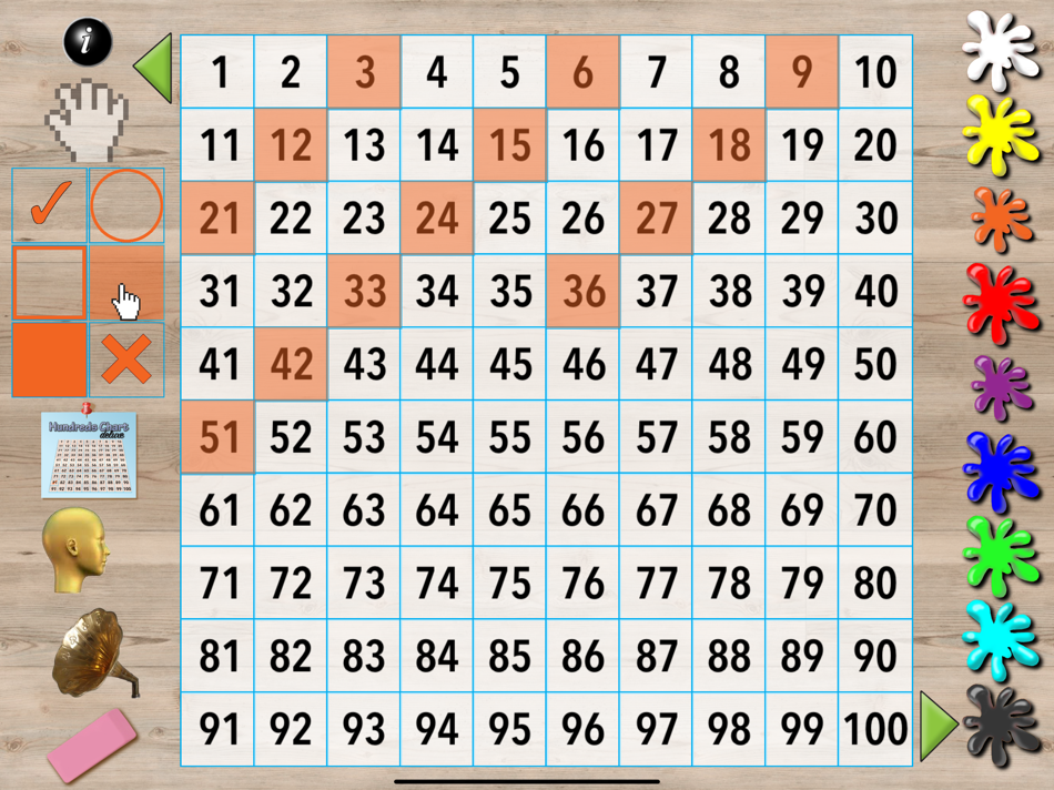 #3. Hundreds Chart Deluxe (macOS) 由: Ventura Educational Systems