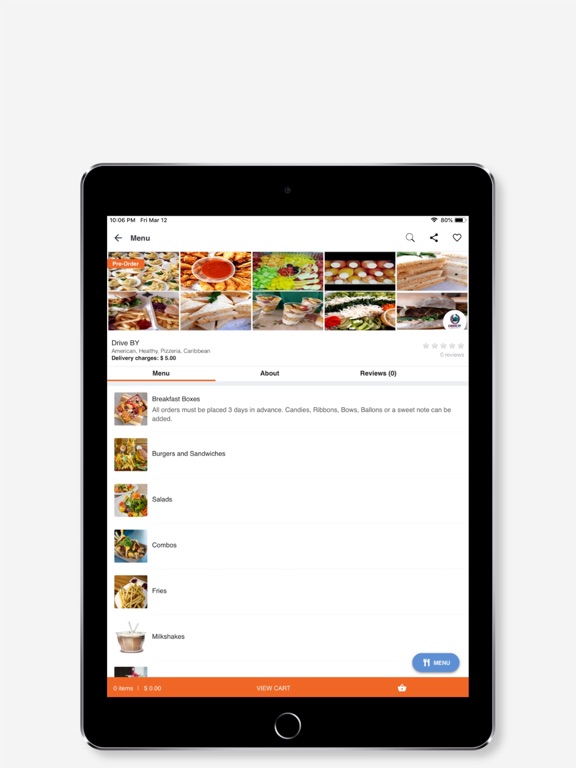 eBites iPad screenshot 3 - Food & Drink app
