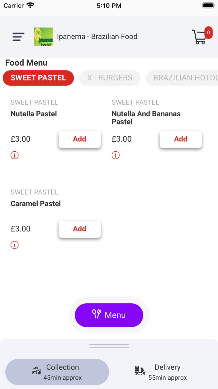 Ipanema Brazilian Food