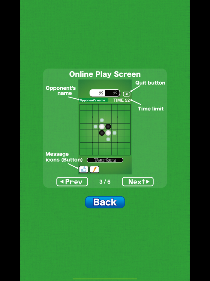 Reversi  Online Play