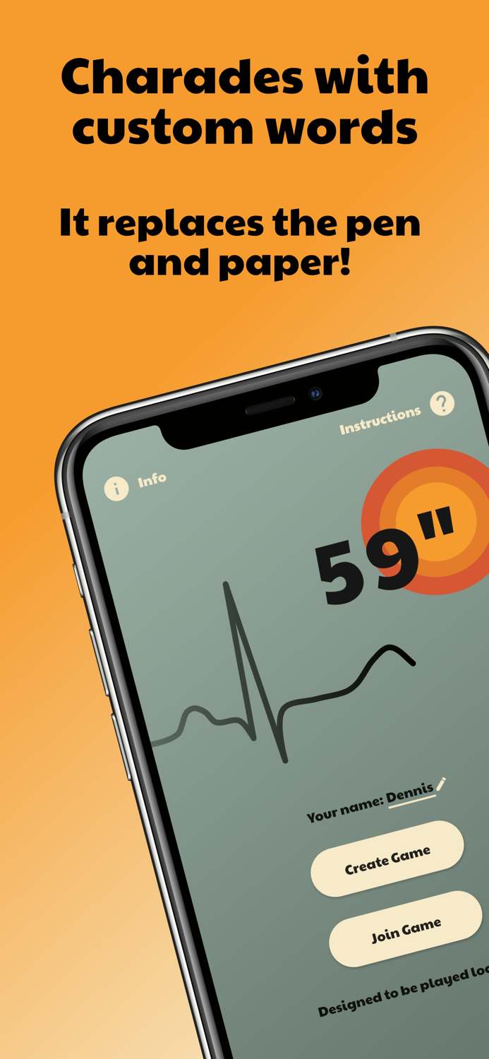 59seconds - DIY Charades Game