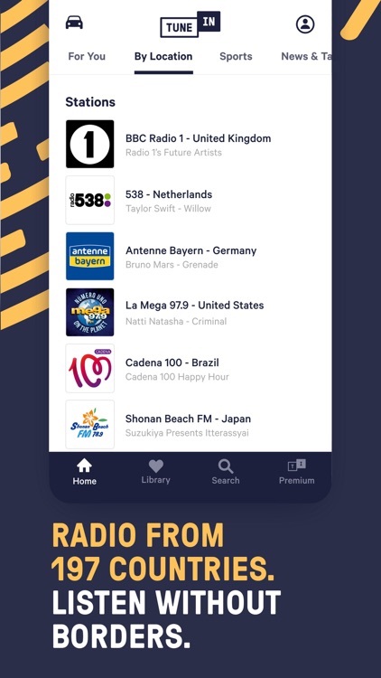 TuneIn Radio: Music & Sports screenshot-3