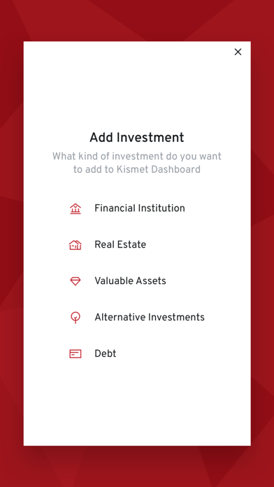 Kismet Wealth Screenshot