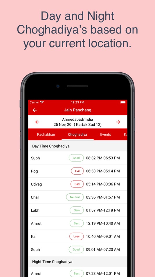 #3. Jain Panchang and Choghadiya (iOS) 由: Vishal Shah