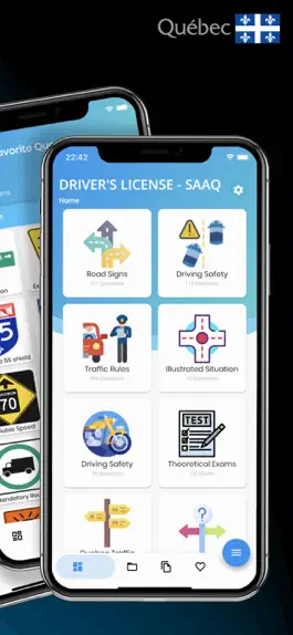 Game screenshot Quebec Driving Practice Test apk