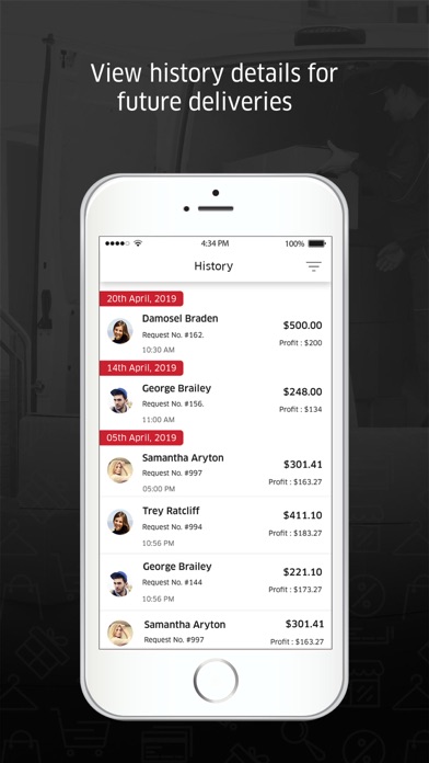 OrderNow.ca Driver App Screenshot