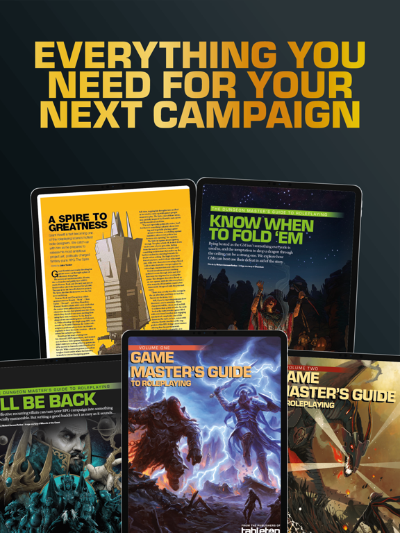 Screenshot #5 pour Game Master’s Guide