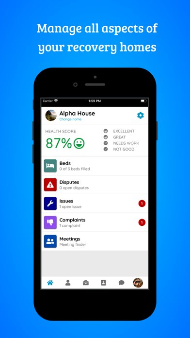 Regroup: Sober Living App Screenshot