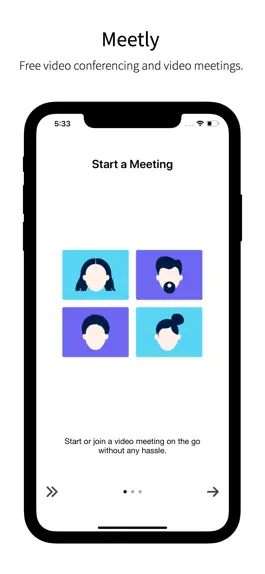 Game screenshot Meetly - Secure Video Meetings mod apk